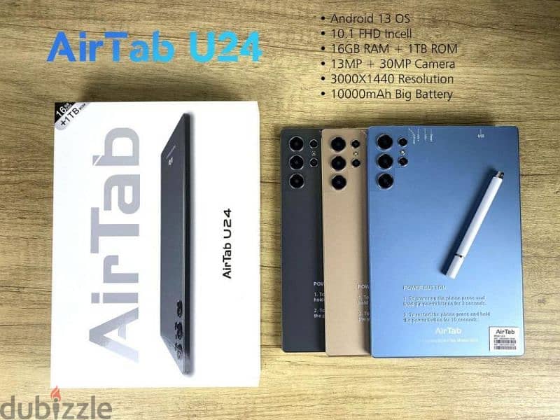 تابلت Air Tab U24 بحالة ممتازة 3