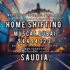 expert Transport Packers and Movers Company Muscat T0 Dubai Saudia