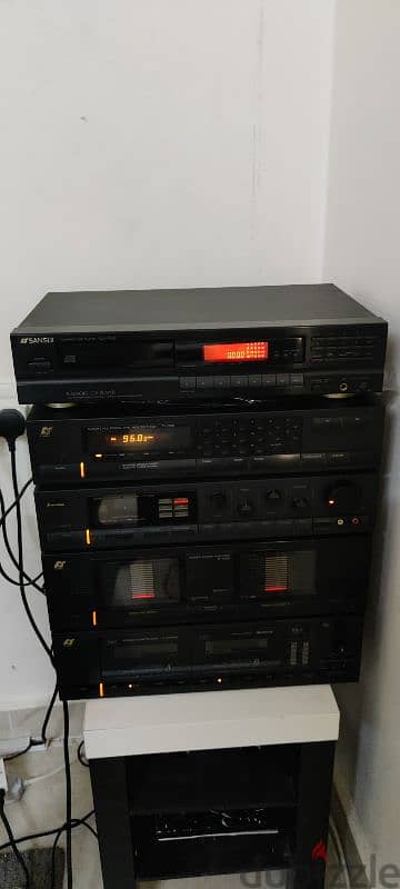 Sansui 1000 series system with remote 1