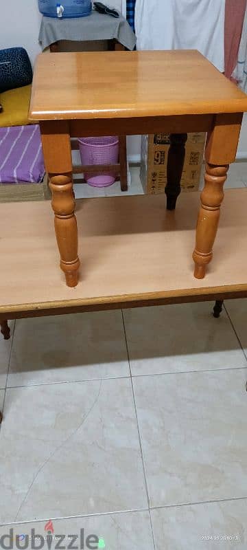 Small Table with Stool 1