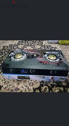 New glass gas stove only 8 rial 0