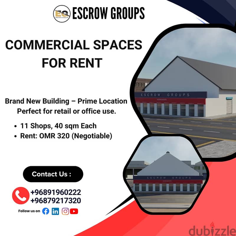 Commercial Spaces for Rent 0