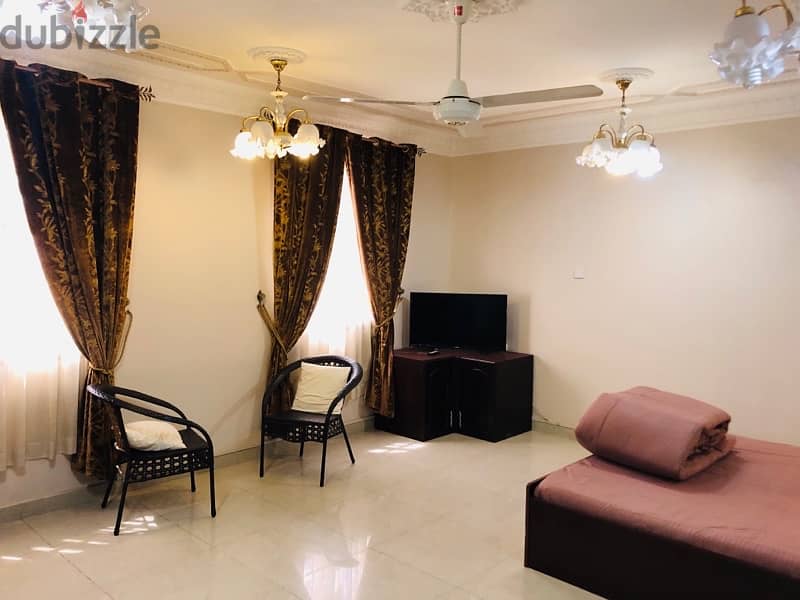 Fully furnished studio room for rent al Azaiba near Meera hyper market 2