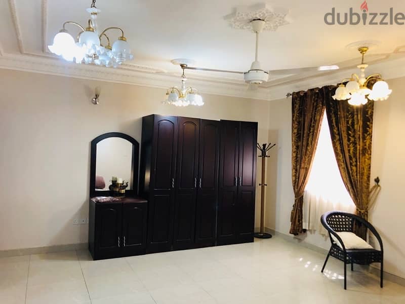 Fully furnished studio room for rent al Azaiba near Meera hyper market 4