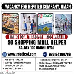 Hiring Hypermarket workers