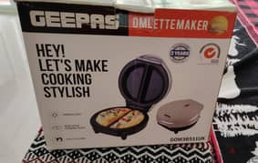 GEEPAS  New Omeletee/ Crepe Maker