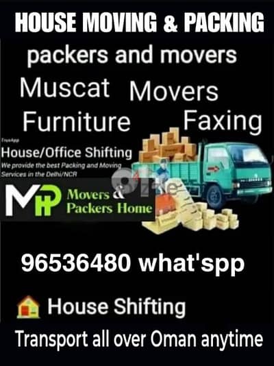 house office villa Moving Services And Transport all Oman services