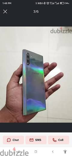 Samsung note 10+ 256gb 12Gb No scratch one Hand use