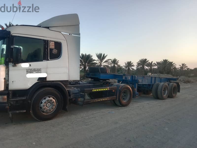 Scania 2001 and trela 1998 modal for sale 0