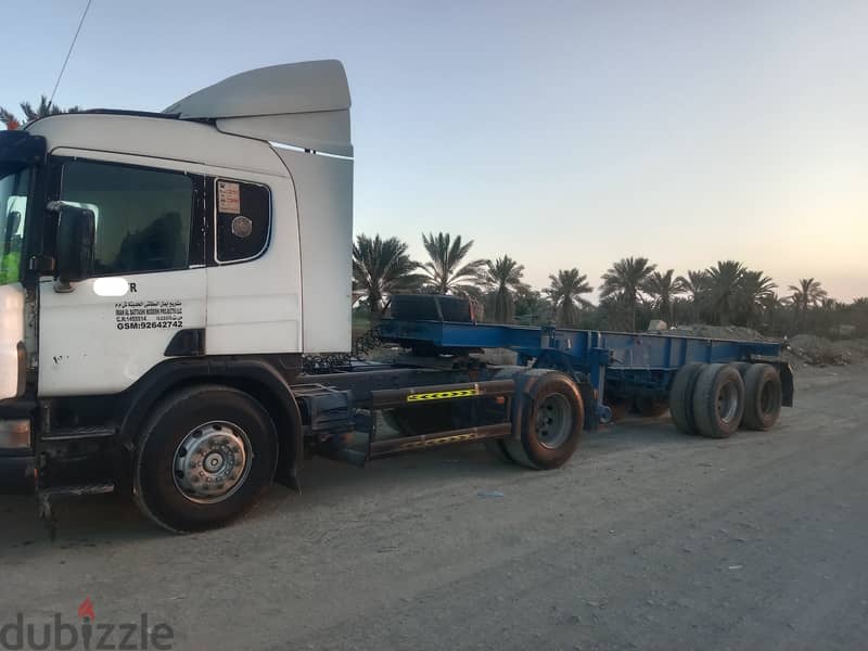 Scania 2001 and trela 1998 modal for sale 5