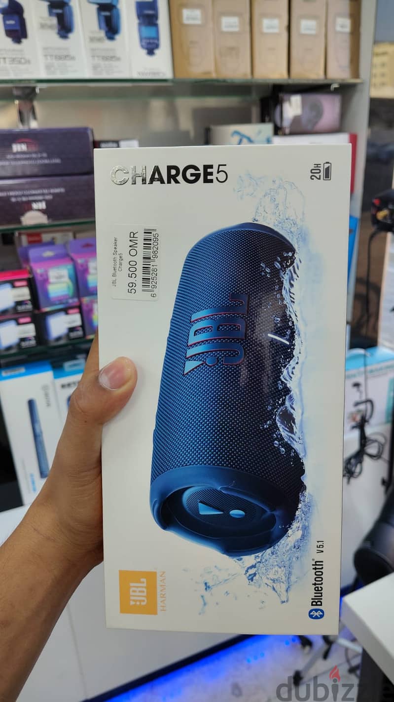 JBL Bluetooth Speaker Charge 5 0