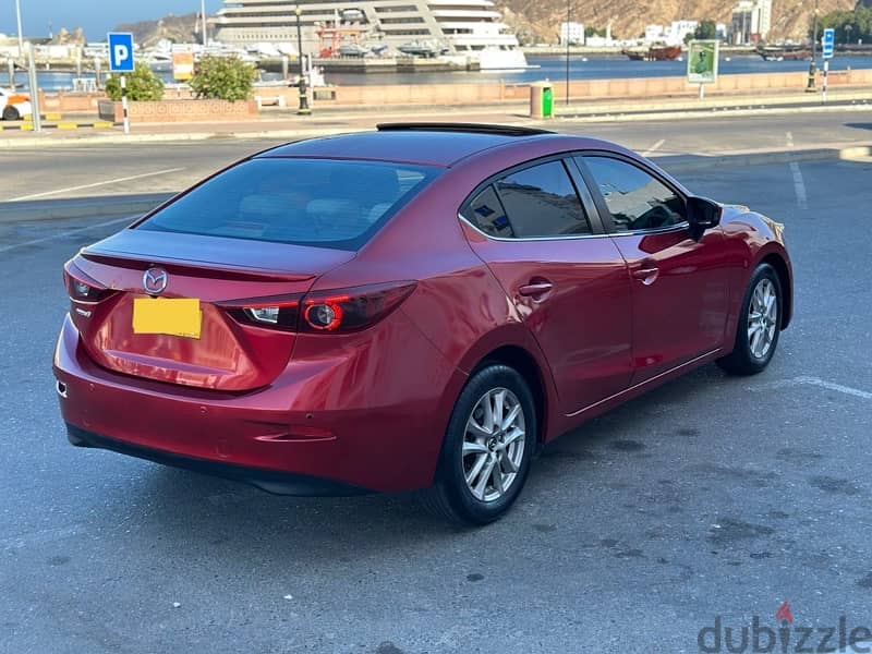 Mazda 3 2015 oman car 1.6 full options 154000 km only 8