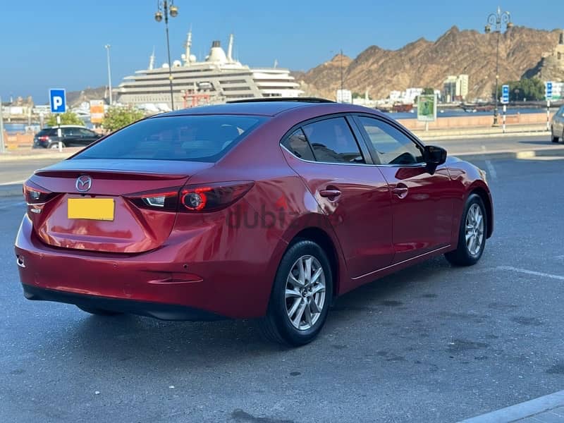 Mazda 3 2015 oman car 1.6 full options 154000 km only 9