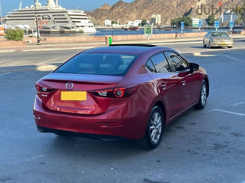 Mazda 3 2015 oman car 1.6 full options 154000 km only 10