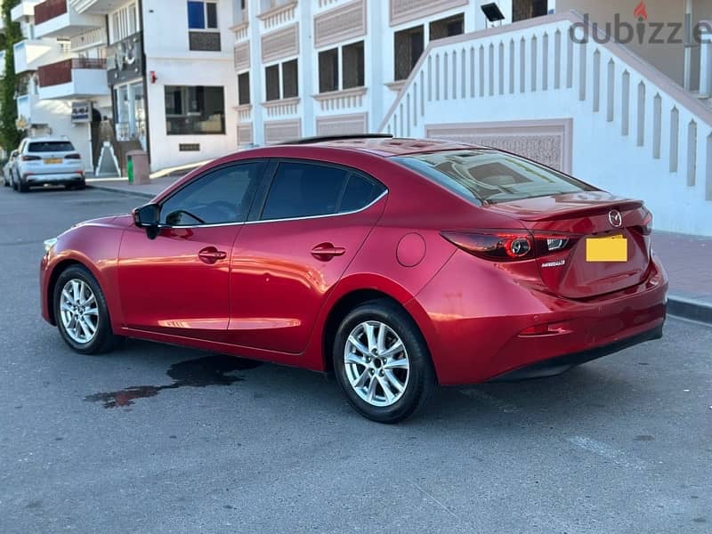 Mazda 3 2015 oman car 1.6 full options 154000 km only 13