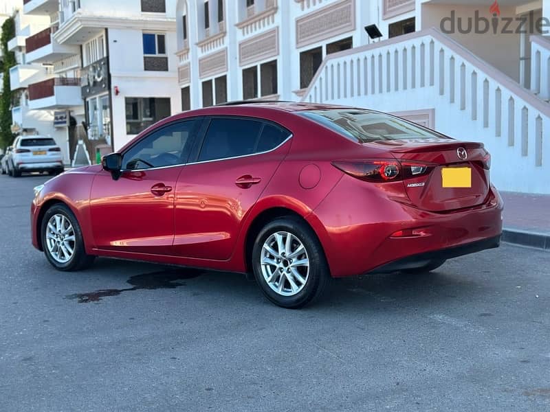 Mazda 3 2015 oman car 1.6 full options 154000 km only 14