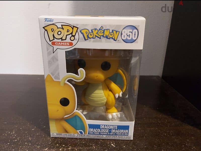 DRAGONITE DRACOLOSSE DRAGORAN Funko   POP 0