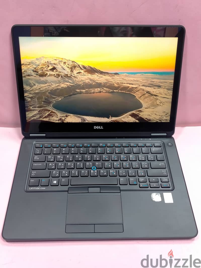 DELL LATITUDE E7450 TOUCH SCREEN CORE I7 16GB RAM 512GB SSD 14-INCH--- 4