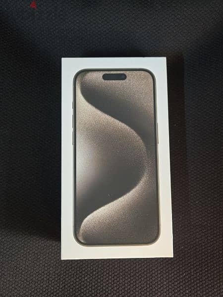 iphone 15 pro natural titanium in like new condition 2