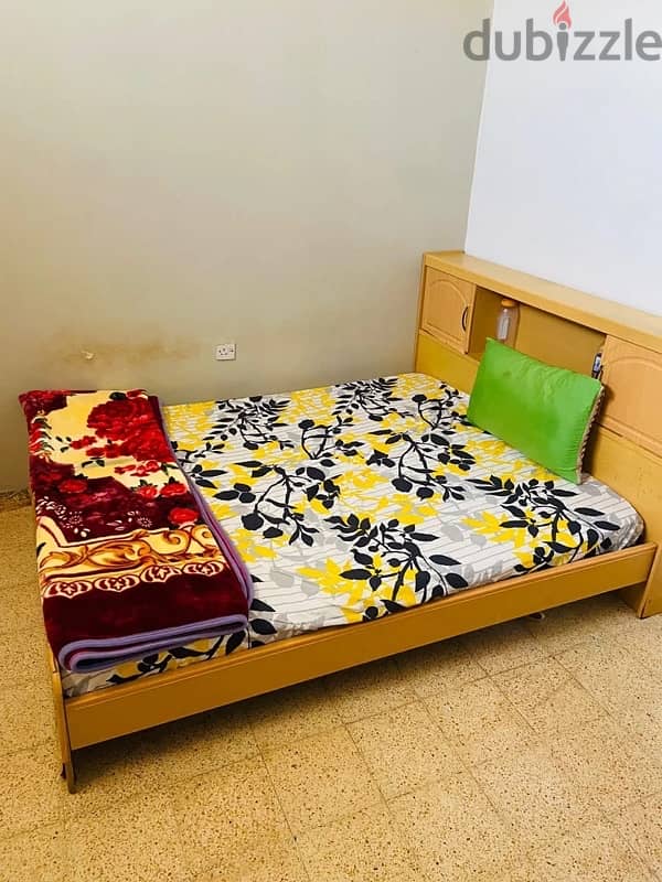 Double bed is available along with Medicare mattress. 2