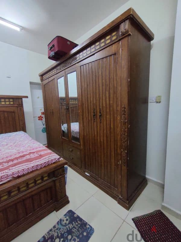 Urgent sale. . complete bedroom set used, good condition in Al khoud 6. 7