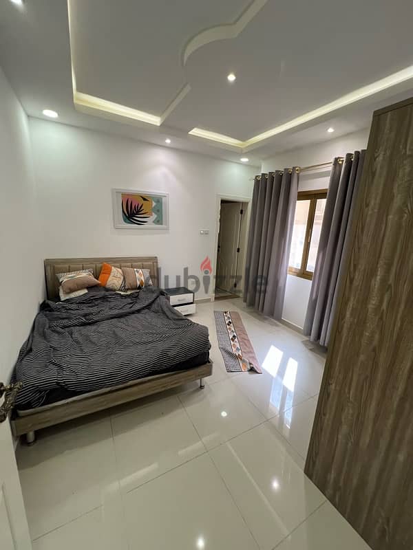 Furnished two bedroom apartment for rent in Bousher area 12