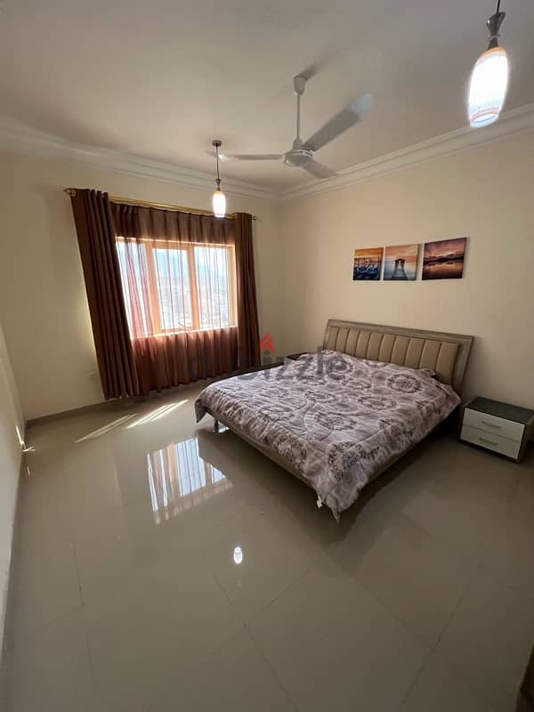 Furnished two bedroom apartment for rent in Bousher area 17