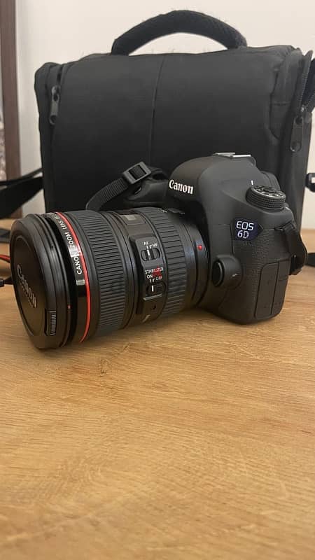 Clean Canon 6D used with lenses and filters 3