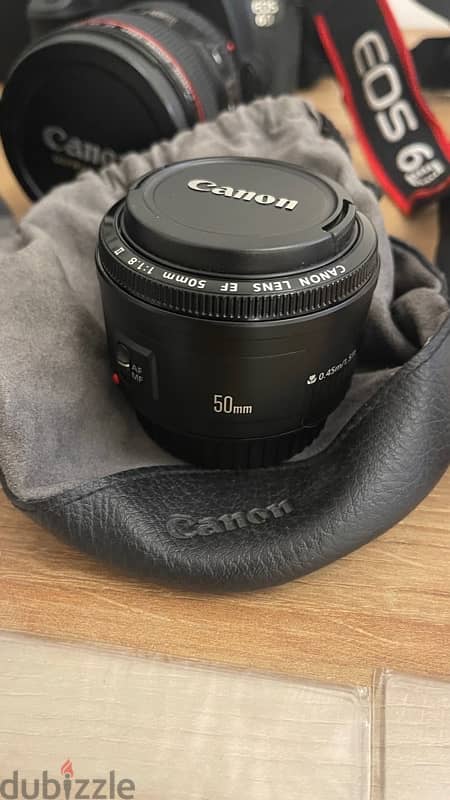 Clean Canon 6D used with lenses and filters 6