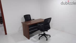 office / study table and chairs