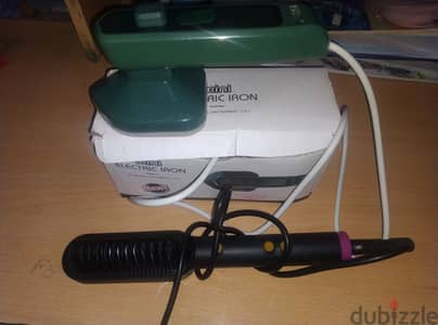 mini electric iron for sale and electric hair silk purush