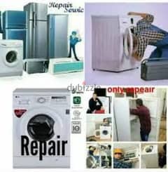 EXPERT TECHNISHAN AUTOMATIC WASHING MACHINE AC FRIDGE Ali REFRIGRATOR