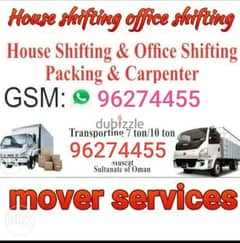 House shiffting Experience carpenter service