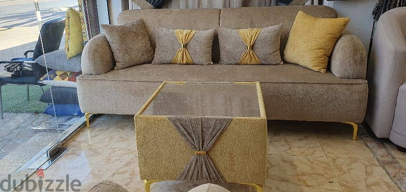 Europeans Style 3+1+1=5seater sofa set available in showroom 1