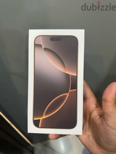 IPhone 16 Pro max , 256 GB , Desert titanium brand new