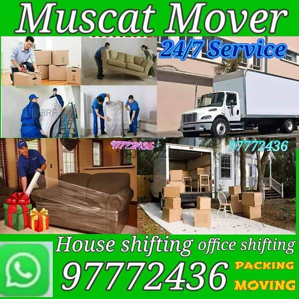 Muscat House shifting ( Muscat Mover and Packer  any time anywhere) 0