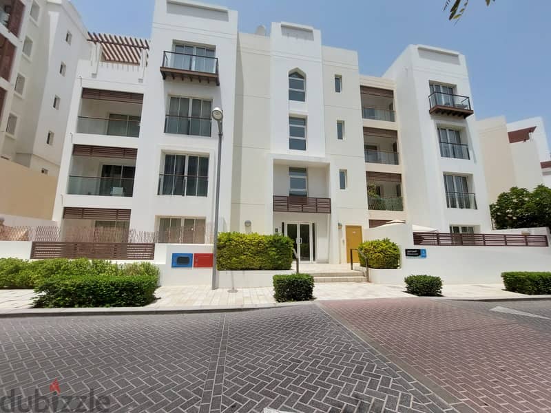 For Rent Furnished 1 Bedroom + 1 study room in Al Mouj 1