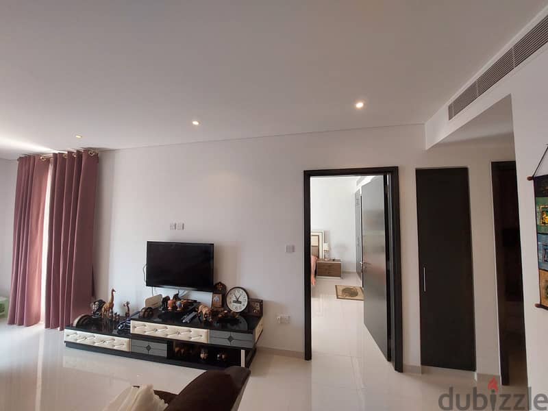 For Rent Furnished 1 Bedroom + 1 study room in Al Mouj 7