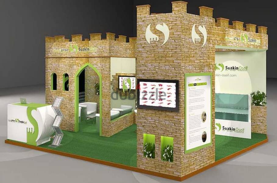 3d Designer(Exhibition stand,Interior/Exterior design)Looking for job 4