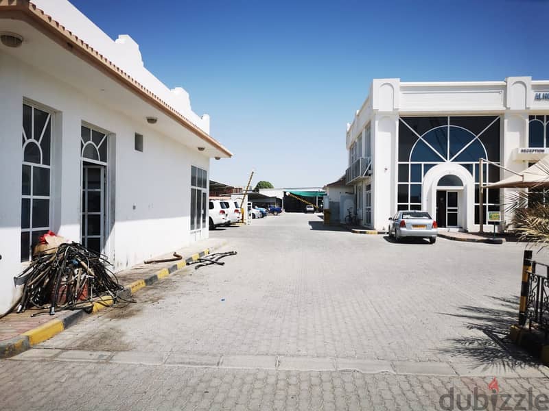 Office cum warehouses & stores with open yard for rental (Nizwa) 8