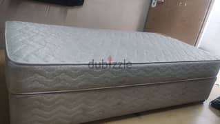 bed with mattress 0