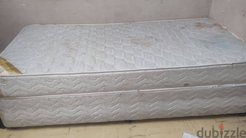 bed with mattress 2