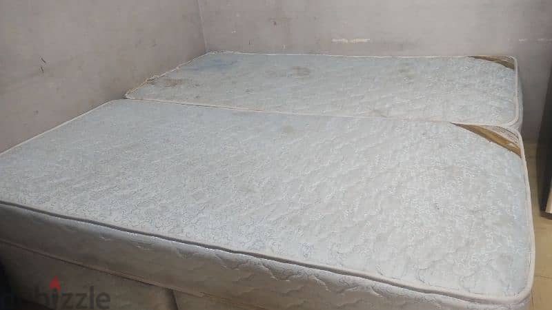 bed with mattress 3