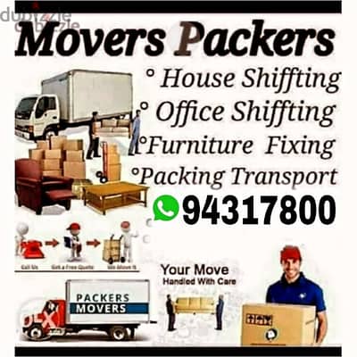 House shifting office shifting flat villa store Movers And Packers