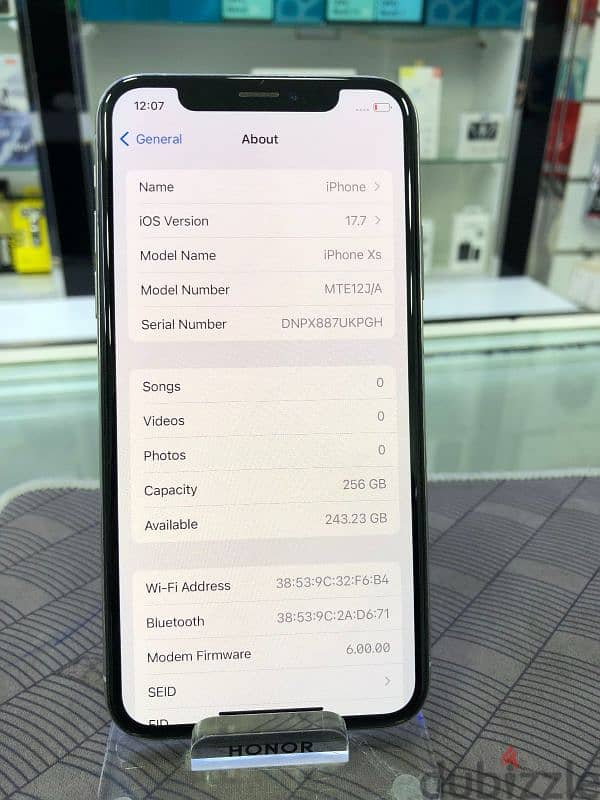 iPhone Xs 256 GB for Sale 3