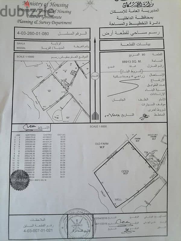 مزرعة قائمة للبيع بهلاء. عملاء (ملك) 1