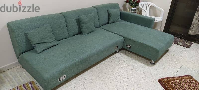 5 seater sofa new condition 1