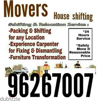 Muscat House shifting ( Muscat Mover and Packer  any time anywhere)