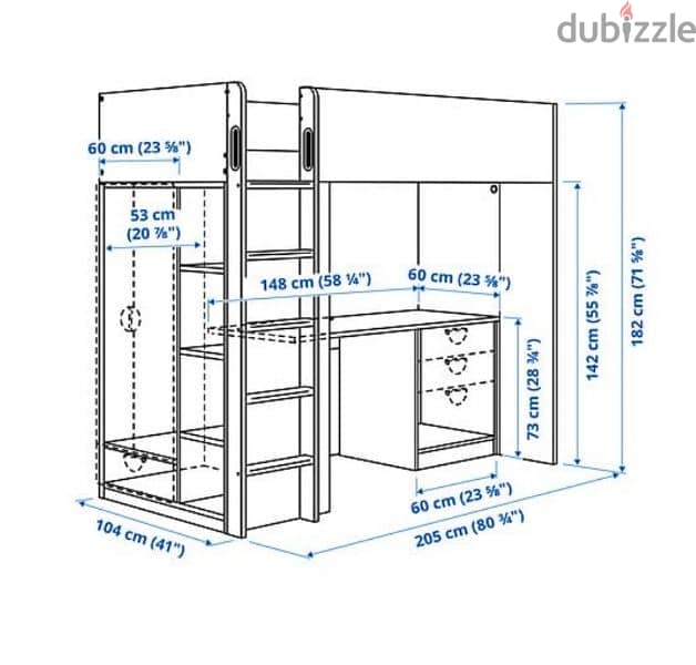 IKEA kids bunk bed 4