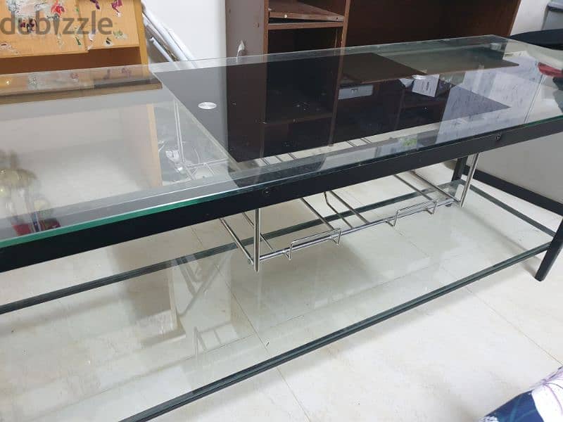 glass top coffee table 1